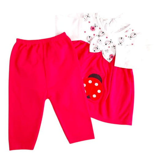 Conjunto Algodón Multicolor Marca Otra 6-9 M Estado Tiki taka