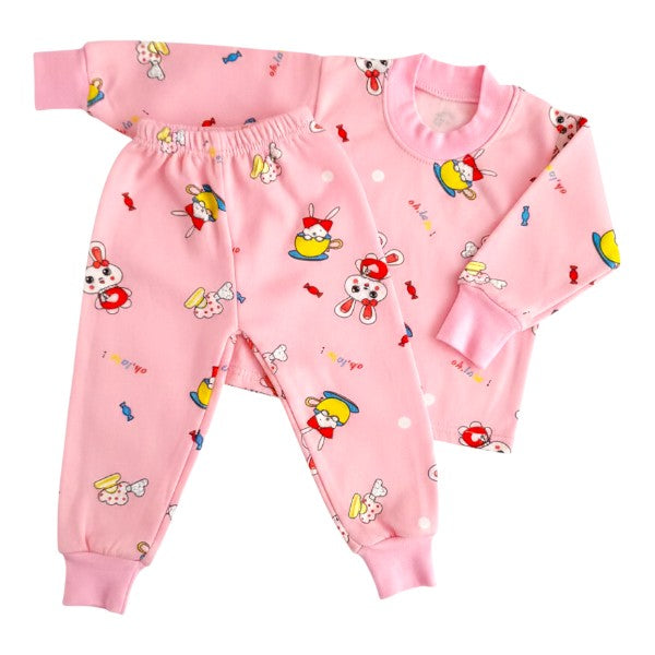 Pijama Micropolar Diseños Marca Otra 6 M Estado Tiki taka
