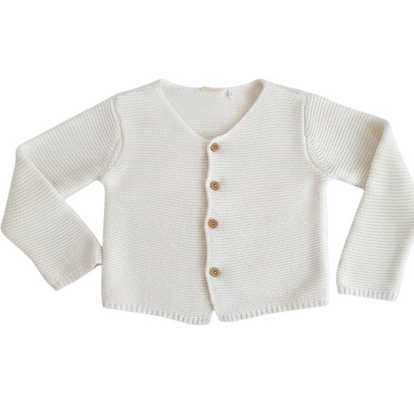 Chaleco Tejido Crema Marca Tribu 12-18 M Estado Casi tiki