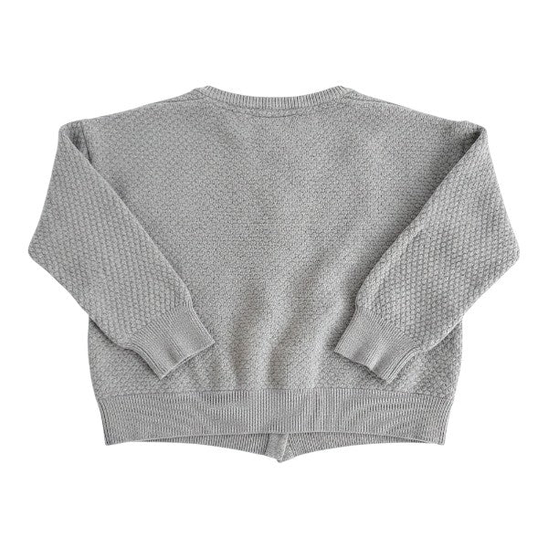 Chaleco Tejido Gris Marca H&M 6-9 M Estado Casi tiki