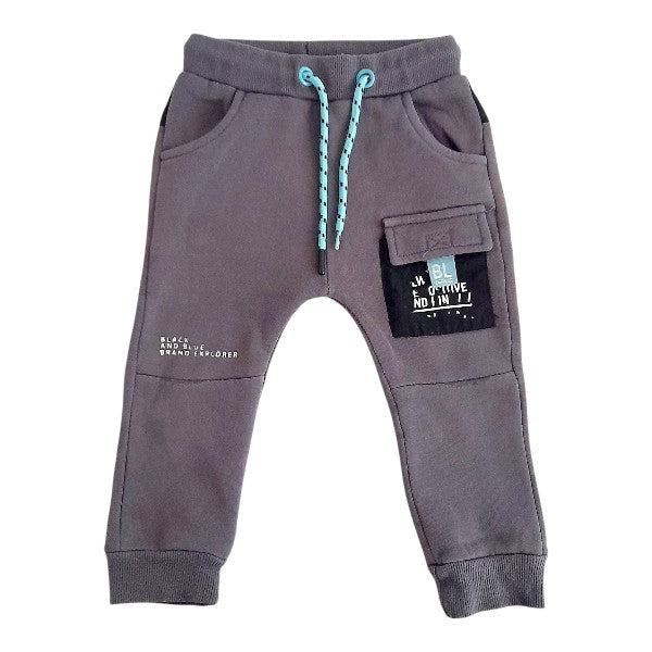 Buzo  Algodón Gris Marca Black and Blue 12 M Estado Casi tiki