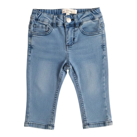 Pantalón Mezclilla Azul Marca Boulevard 6 M Estado Casi tiki