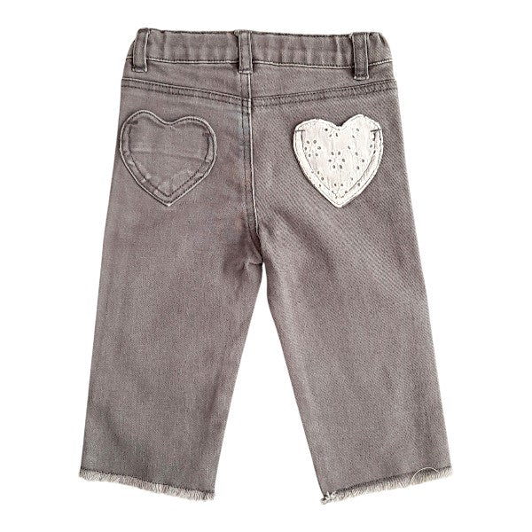 Pantalón Mezclilla Gris Marca Yamp! 9 M Estado Tiki taka