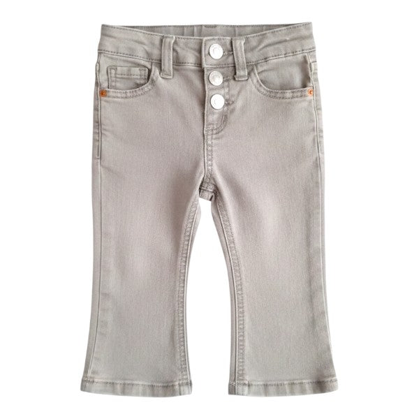 Pantalón Mezclilla Gris Marca Yamp! 9 M Estado Tiki taka
