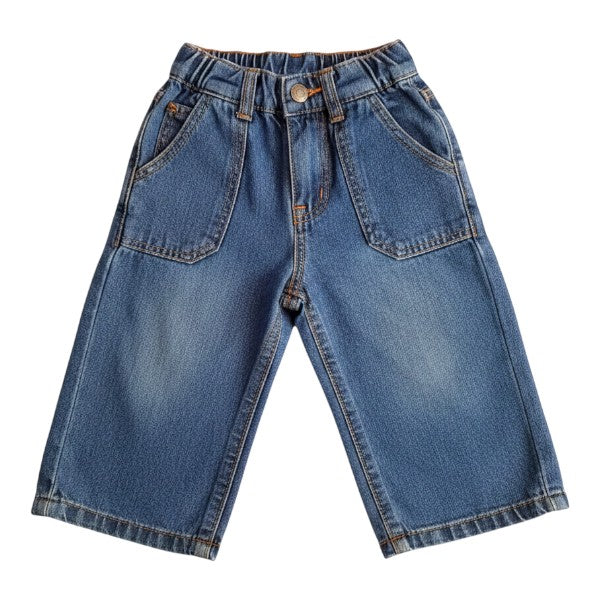 Pantalón Mezclilla Azul Marca Tribu 12 M Estado Casi tiki