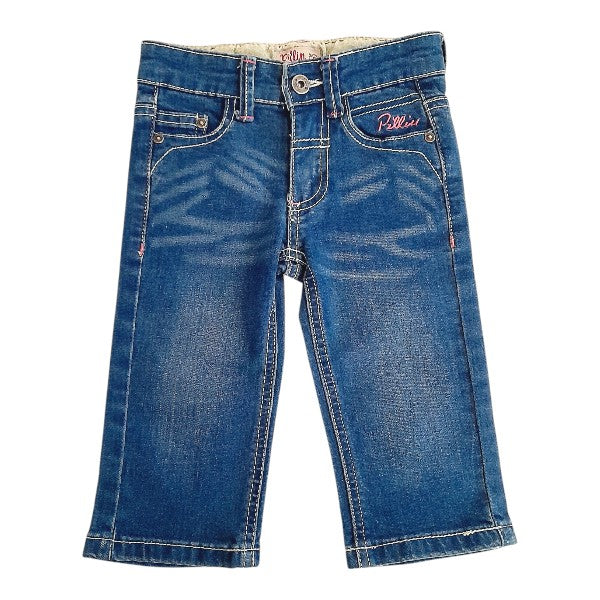 Pantalón Mezclilla Azul Marca Pillin 9 M Estado Tiki taka