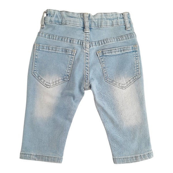 Pantalón Mezclilla Azul Marca Shein 9 M Estado Tiki taka