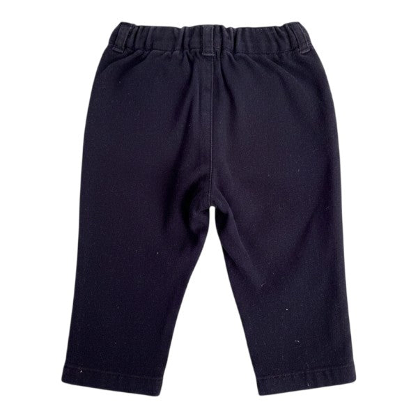 Pantalón Gabardina Negro Marca Yamp! 3-6 M Estado Casi tiki