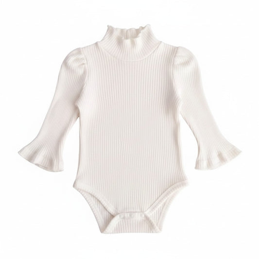 Body Cotelé Blanco Marca Shein 3-6 M Estado Casi tiki