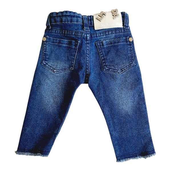 Pantalón Mezclilla Azul Marca Limonada 6 M Estado Casi tiki