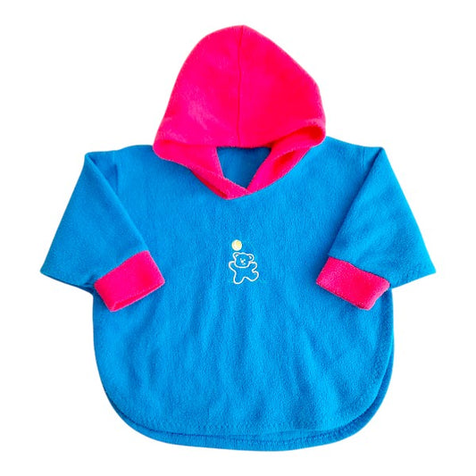 Poncho Micropolar Multicolor Marca Otra 12 M Estado Casi tiki