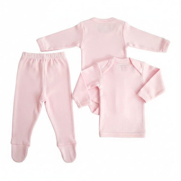 Conjunto Algodón Rosa Marca Otra Recién Nacido Estado Tiki taka