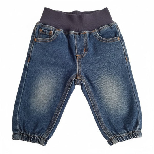 Jeans Mezclilla Azul Marca All Basics 9 M Estado Casi tiki