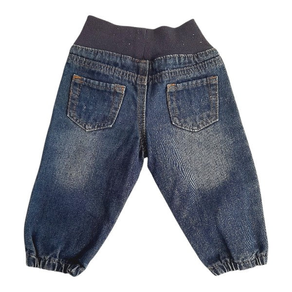 Jeans Mezclilla Azul Marca All Basics 9 M Estado Casi tiki