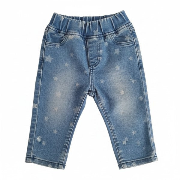 Jeans Mezclilla Azul Marca Tribu 9 M Estado Casi tiki