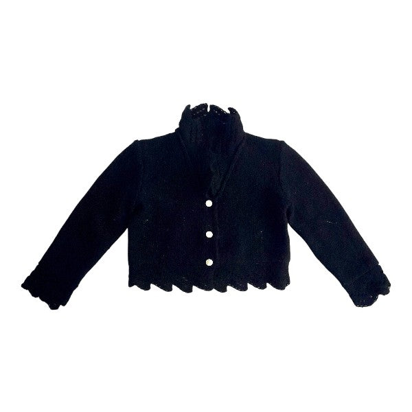 Chaleco Tejido Negro Marca Otra 12-18 M Estado Casi tiki