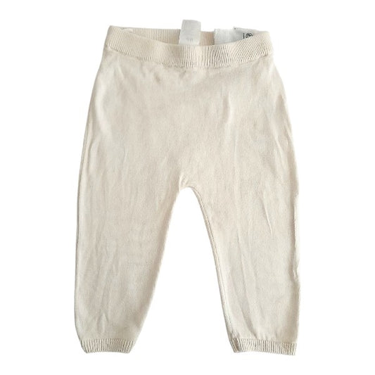 Calza Algodón Crema Marca H&M 9 M Estado Casi tiki
