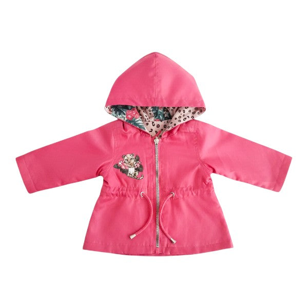 Cortavientos Impermeable Fucsia Marca Otra 0-3 M Estado Tiki taka