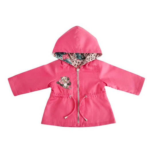 Cortavientos Impermeable Fucsia Marca Otra 0-3 M Estado Tiki taka