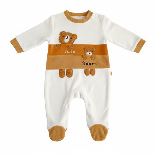 Osito Micropolar Multicolor Marca Black and Blue 0-3 M Estado Tiki taka