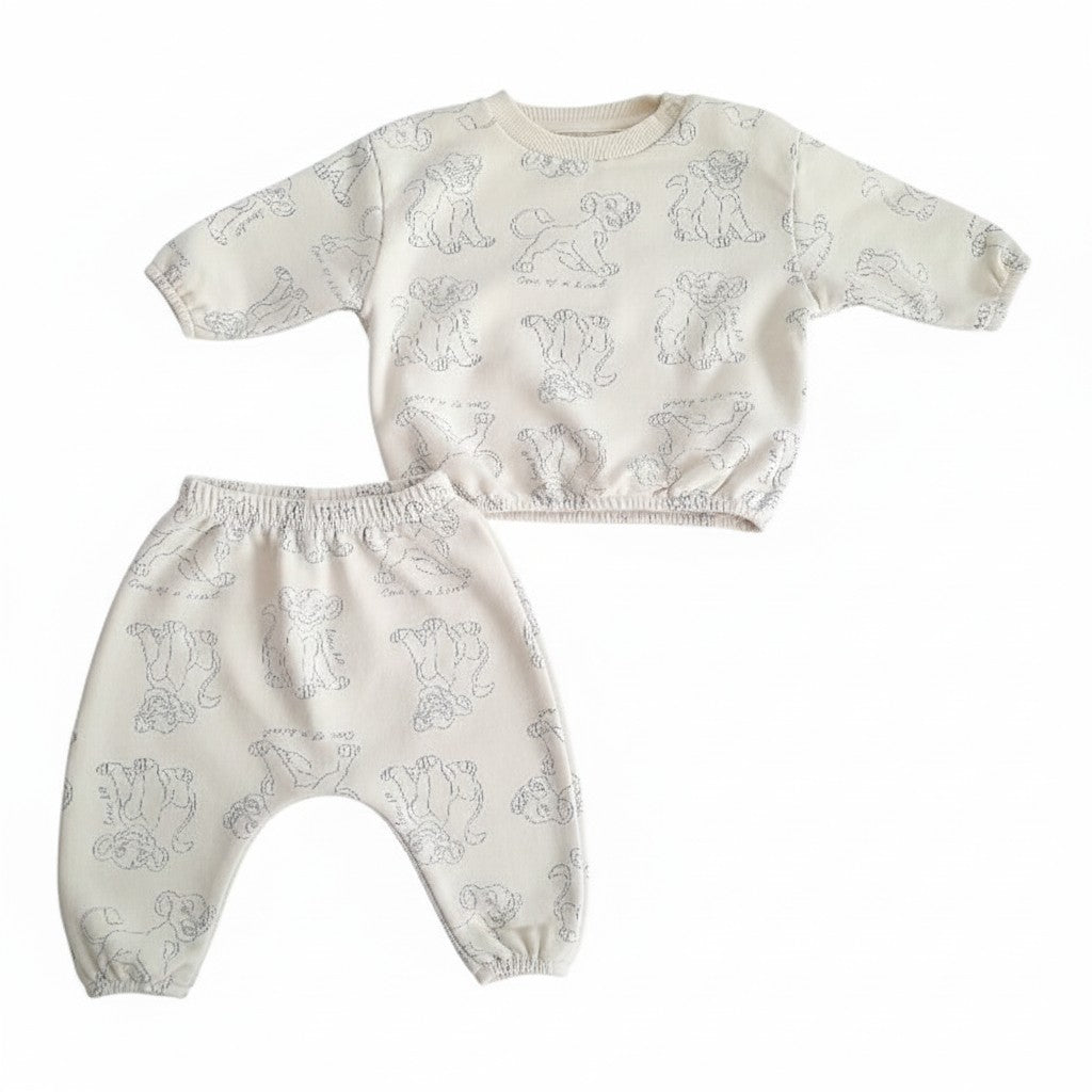 Conjunto Algodón Diseños Marca Disney 0-3 M Estado Casi tiki