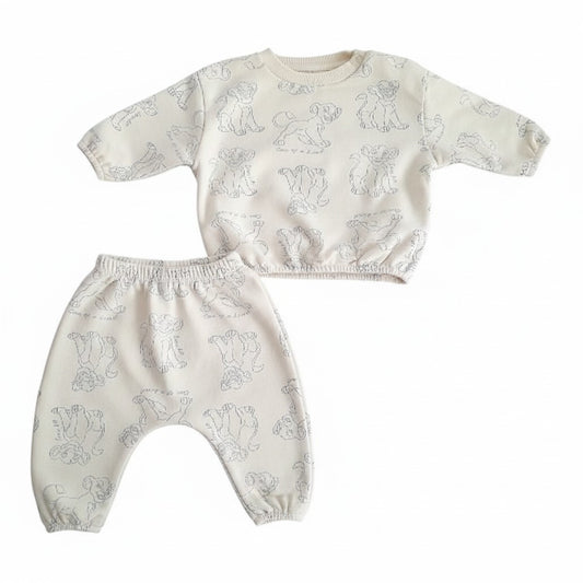 Conjunto Algodón Diseños Marca Disney 0-3 M Estado Casi tiki