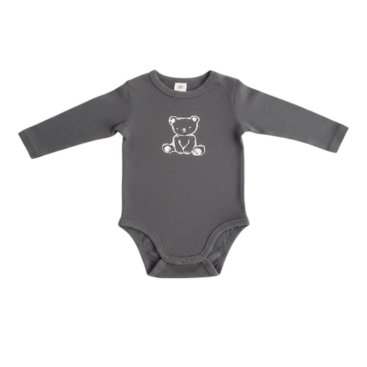Body Algodón Gris Marca H&M 6 M Estado Casi tiki