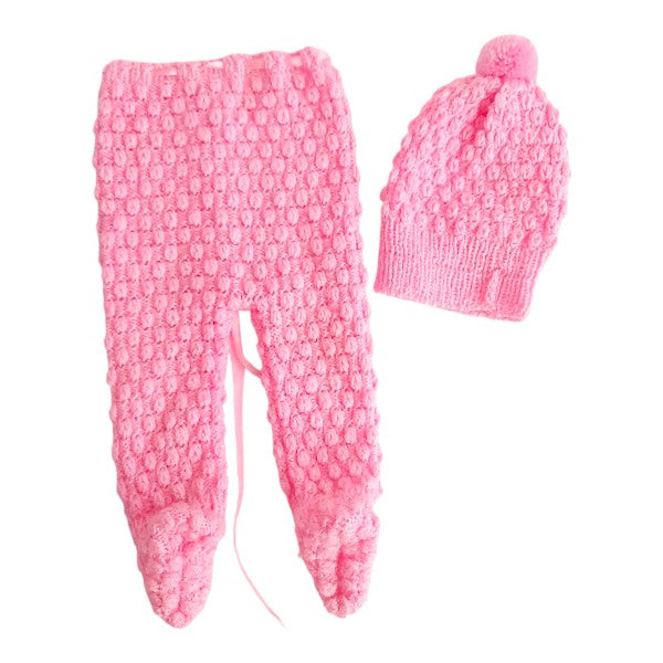 Panty Tejido Rosa Marca Otra 0-3 M Estado Casi tiki
