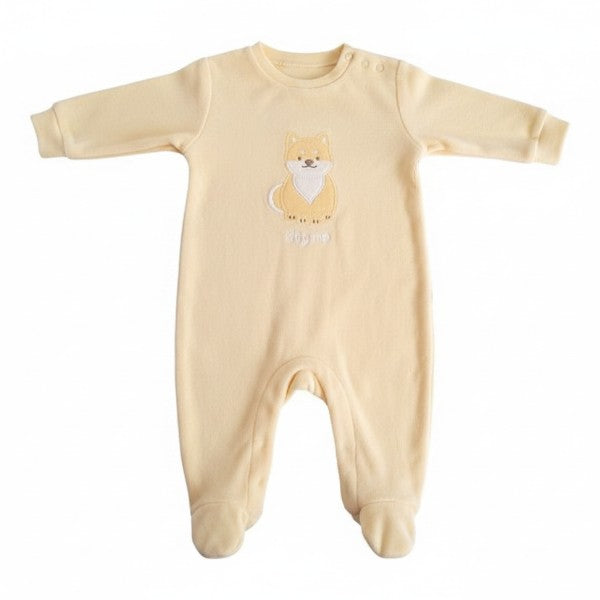 Osito Micropolar Amarillo Marca Pillin 0-3 M Estado Casi tiki