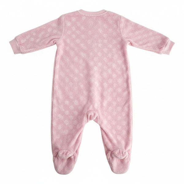 Pijama Micropolar Rosa Marca Limonada 6 M Estado Casi tiki