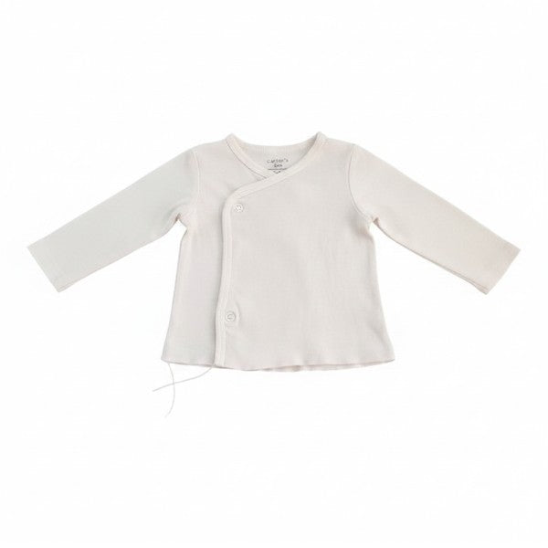 Camiseta Algodón Blanco Marca Carter's 6 M Estado Casi tiki
