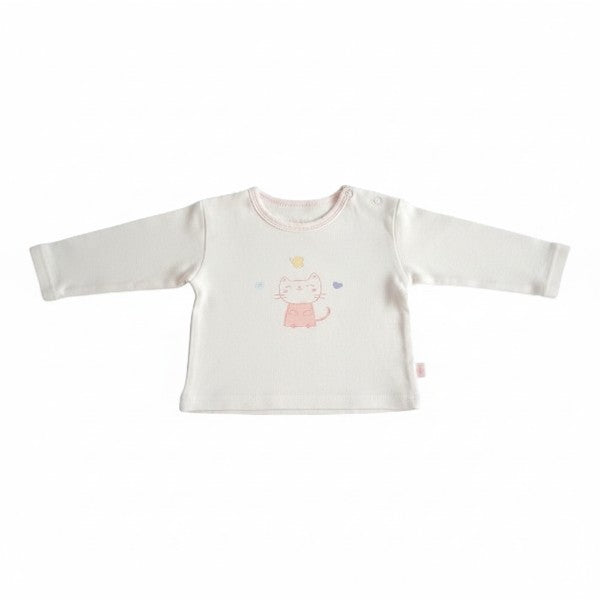 Camiseta Algodón Blanco Marca Pillin 6 M Estado Casi tiki