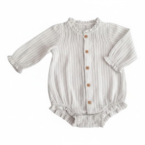 Body Tela Rayas Marca Boulevard 6-9 M Estado Casi tiki
