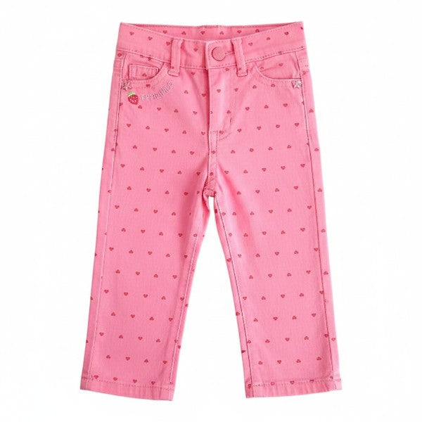 Pantalón Mezclilla Rosa Marca Otra 6-9 M Estado Casi tiki