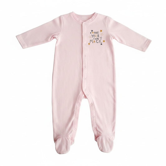 Pijama Algodón Rosa Marca Boulevard 18 M Estado Casi tiki