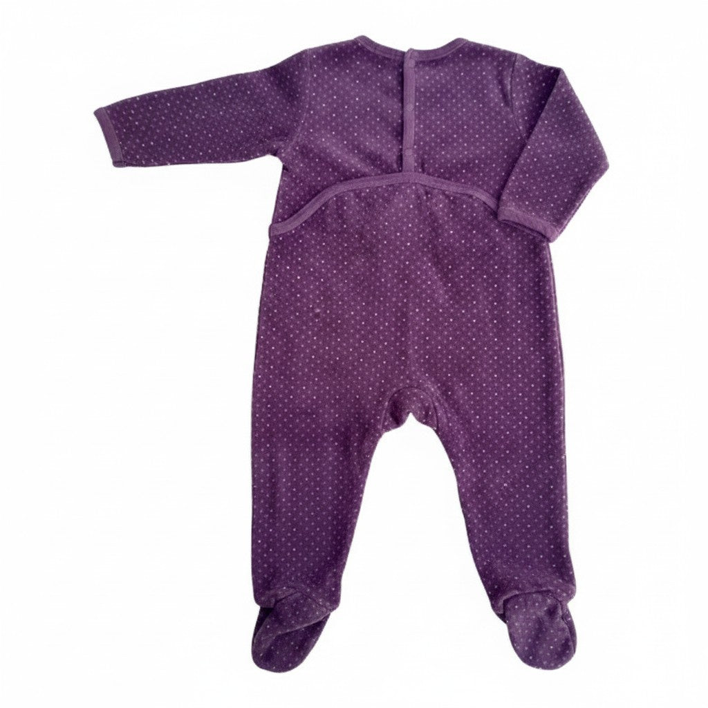 Osito Micropolar Morado Marca Otra 12 M Estado Casi tiki