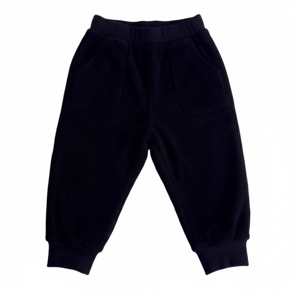 Buzo  Cotelé Negro Marca Shein 9-12 M Estado Casi tiki