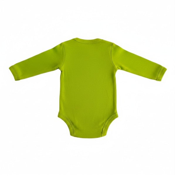 Body Algodón Verde Marca Otra 6-9 M Estado Casi tiki