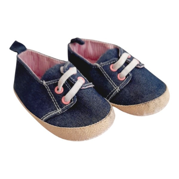 Zapatilla blanda Poliéster Azul Marca Urb 17 Estado Casi tiki