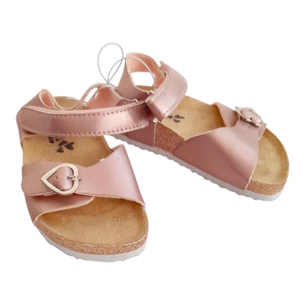 Sandalia dura Cuerina Rosa Marca 4kids 26 Estado Casi tiki