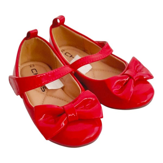 Zapato duro Cuerina Rojo Marca Chess 23 Estado Tiki taka