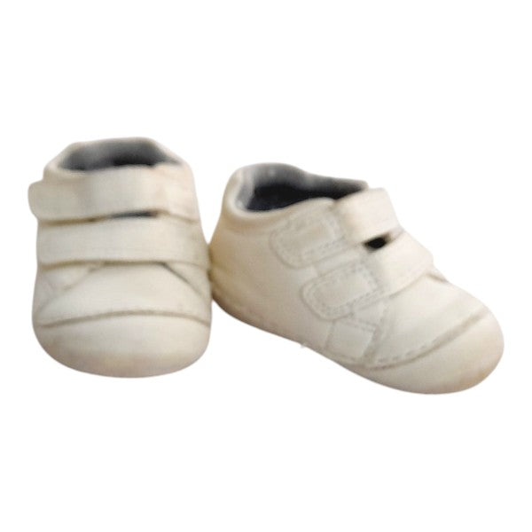 Zapato blando Cuerina Blanco Marca Opaline 18 Estado Casi tiki