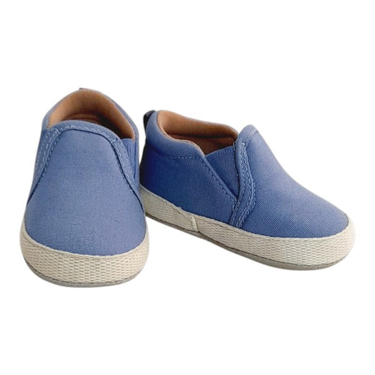 Zapatilla blanda Tela Celeste Marca Colloky 16 Estado Tiki taka