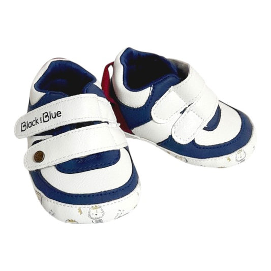 Zapatilla blanda Cuerina Multicolor Marca Black and blue 16 Estado Tiki taka
