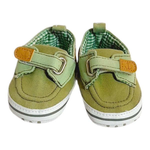 Zapatilla blanda Tela Verde agua Marca Otra 15 Estado Tiki taka