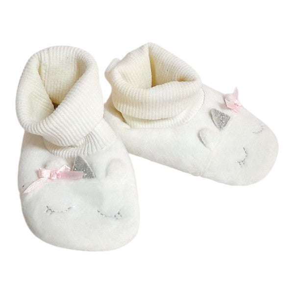 Zapatilla blanda Micropolar Blanco Marca Ficcus 16 Estado Casi tiki