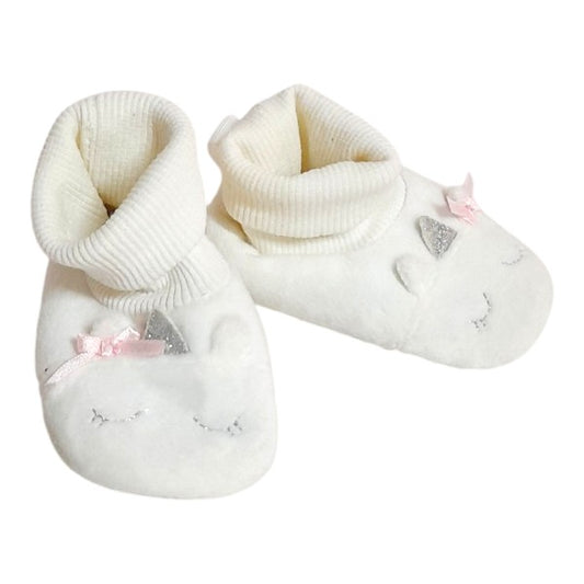 Zapatilla blanda Micropolar Blanco Marca Ficcus 16 Estado Casi tiki