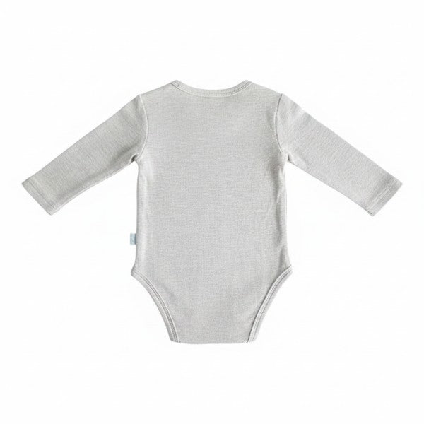 Body Algodón Gris Marca Bambino 0-3 M Estado Tiki taka
