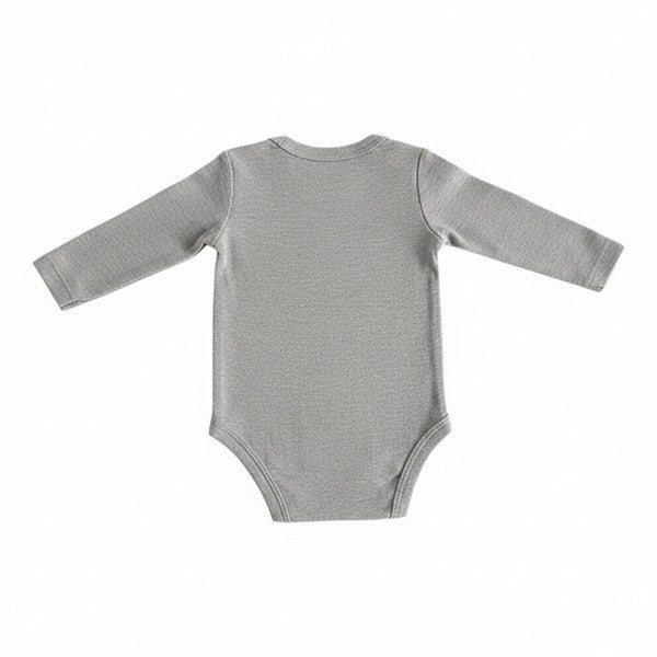 Body Algodón Gris Marca Yamp! 0-3 M Estado Tiki taka