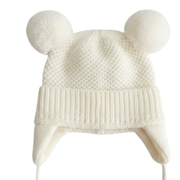Gorro Tejido Blanco Marca Urb 9-12 M Estado Tiki taka